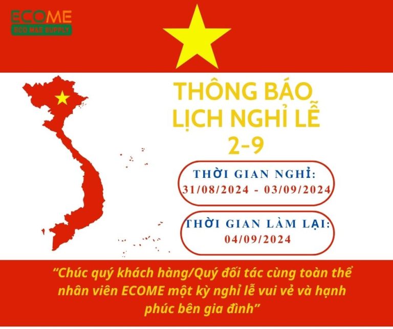 Thông báo nghỉ lễ Quốc khánh 2-9 năm 2024